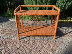 Wicker Shelf, Storage shelf, chest of drawers for shoes