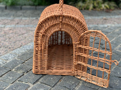 Wicker Pet Carrier, Pet Basket, House for animals