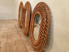 Vintage mirror, living room mirror, large mirror