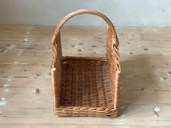 Firewood Basket, Large Wicker Basket, Firewood Basket, Willow Basket