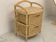 Organic Wicker Dresser