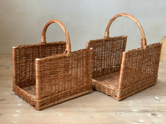 Firewood Basket, Large Wicker Basket, Firewood Basket, Willow Basket