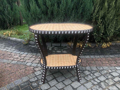 Wicker Rocking Chair, coffee table included, willow rocking chair