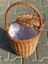 Wicker bag, Birkin bag, bridesmaids gifts, Picnic bag