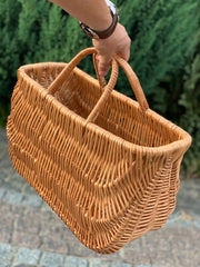 Basket from Willow Wicker Basket Gift Basket Wicker Gift Basket Children's Basket Shopping Basket Handmade Picnic Wicker Basket
