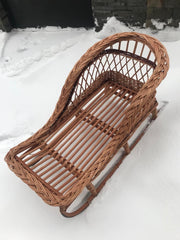 Children's Christmas sled, Santa's sleigh, sleigh, Vintage sleigh