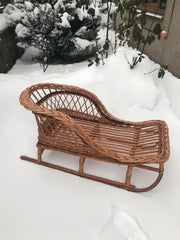 Children's Christmas sled, Santa's sleigh, sleigh, Vintage sleigh