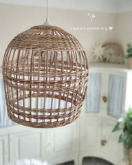Pendant light, Lamp shade, Rattan Lamp Shade, Rattan Pendant Light