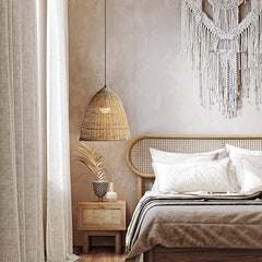 Pendant lamp, Lampshade, Rattan lampshade, Rattan pendant lamp