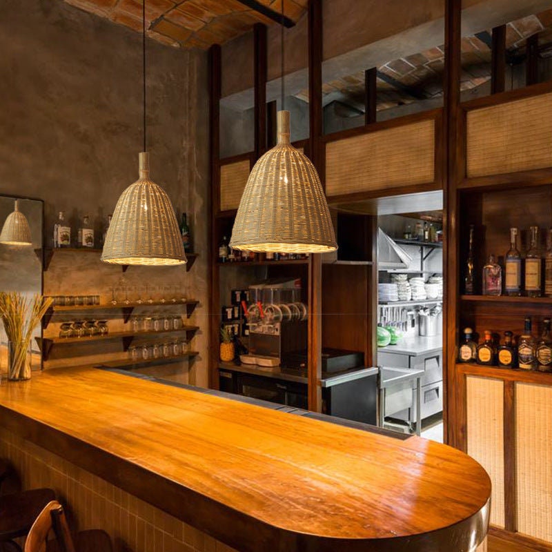 Lamp shade, Pendant light, Pendant Light Shade, Woven Pendant Shade