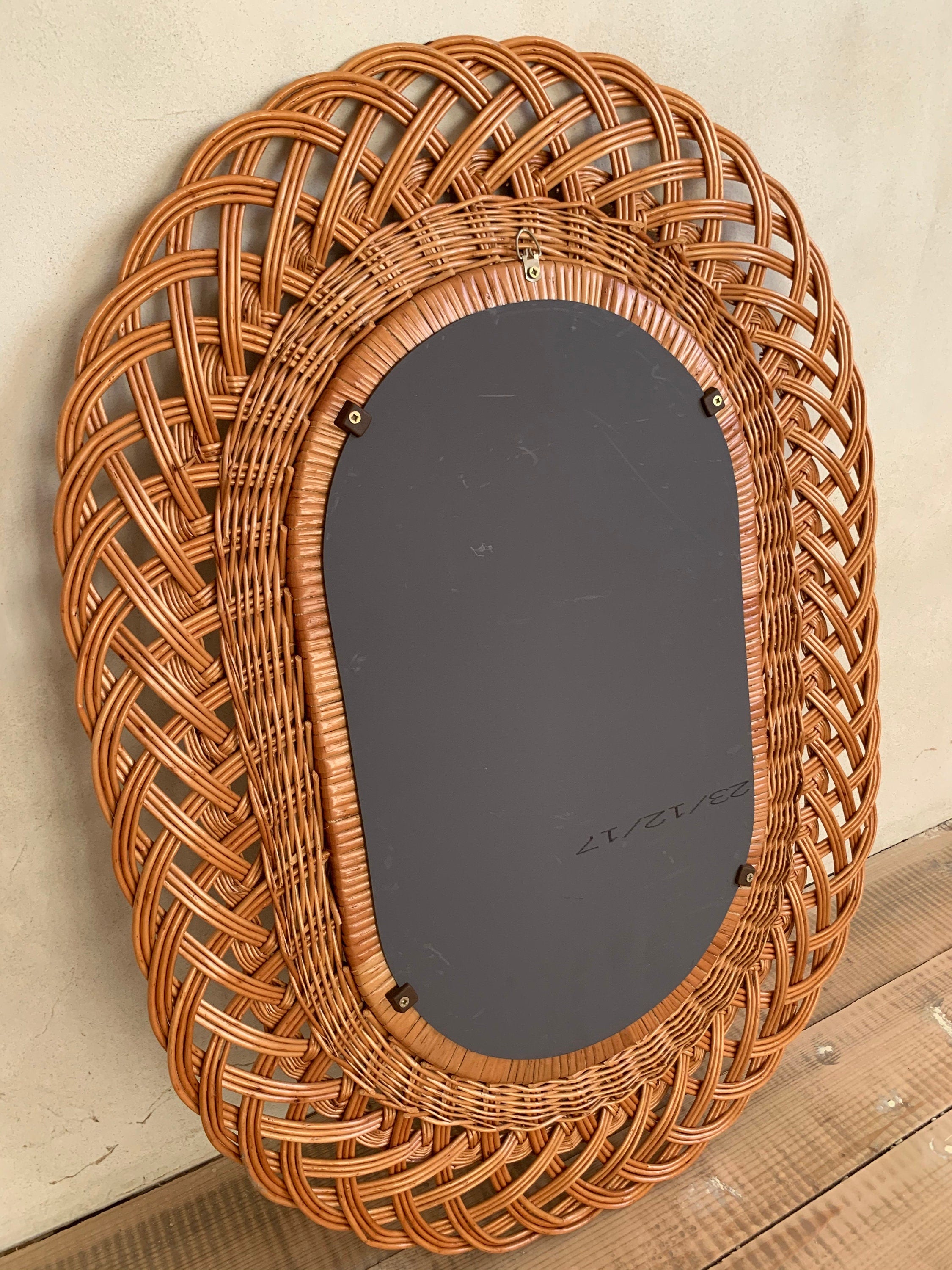 Vintage mirror, living room mirror, large mirror