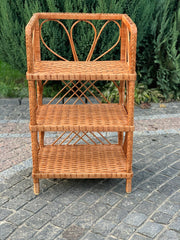 Wicker Shelf, Storage shelf, 2/3/4/5-Shelf Unit Available, chest of drawers for shoes