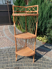 Wicker Shelf, Storage shelf, Plant shelf, Rattan shelf, Plant stand