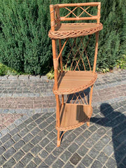 Wicker Shelf, Storage shelf, Plant shelf, Rattan shelf, Plant stand