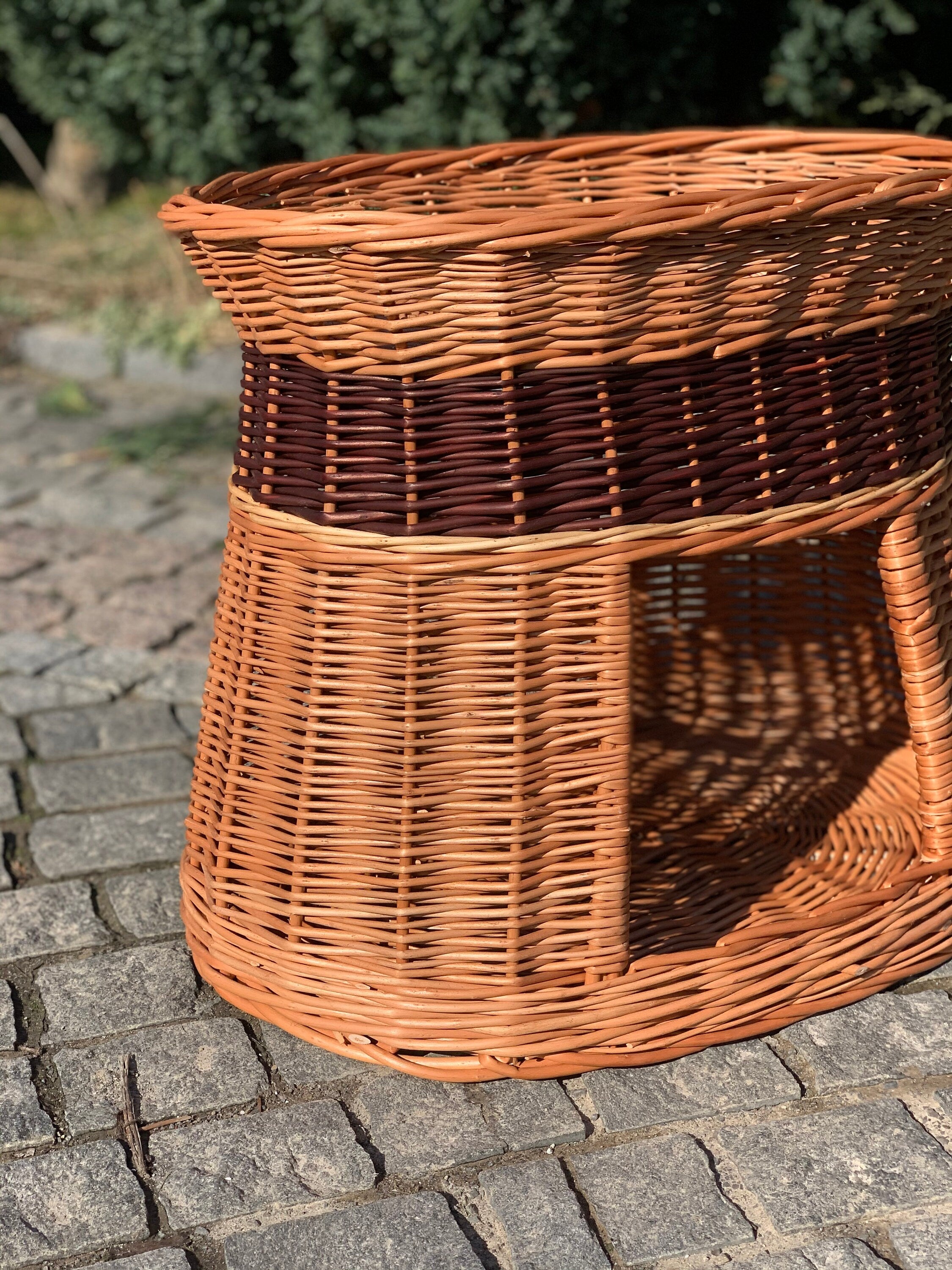 Wicker Pet Carrier, Pet Basket, House for animals