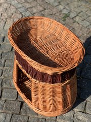 Wicker Pet Carrier, Pet Basket, House for animals