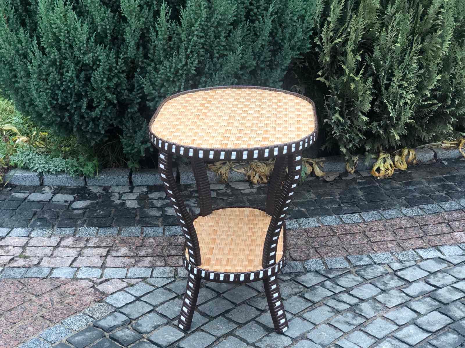 Wicker Rocking Chair, coffee table included, willow rocking chair