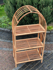 Wicker Shelf, Storage shelf, Bookshelf, Plant shelf, Rattan shelf