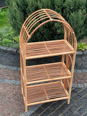 Wicker Shelving Unit, Wicker bookshelf, Wicker Book Shelf, Wicker Shelf, Wicker Rattan Shelf, Wicker Shelving, Open Shelves Bookcase