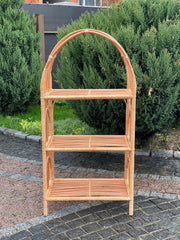 Wicker Shelving Unit, Wicker bookshelf, Wicker Book Shelf, Wicker Shelf, Wicker Rattan Shelf, Wicker Shelving, Open Shelves Bookcase
