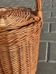 Wicker bag, Birkin bag, bridesmaids gifts, Picnic bag