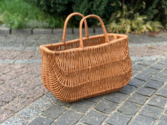 Wicker shopping bag, Handwoven Picnic Basket, Picnic Wicker Basket, Picnic Basket, Country Basket