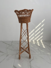 Wicker Flower Pot Holder