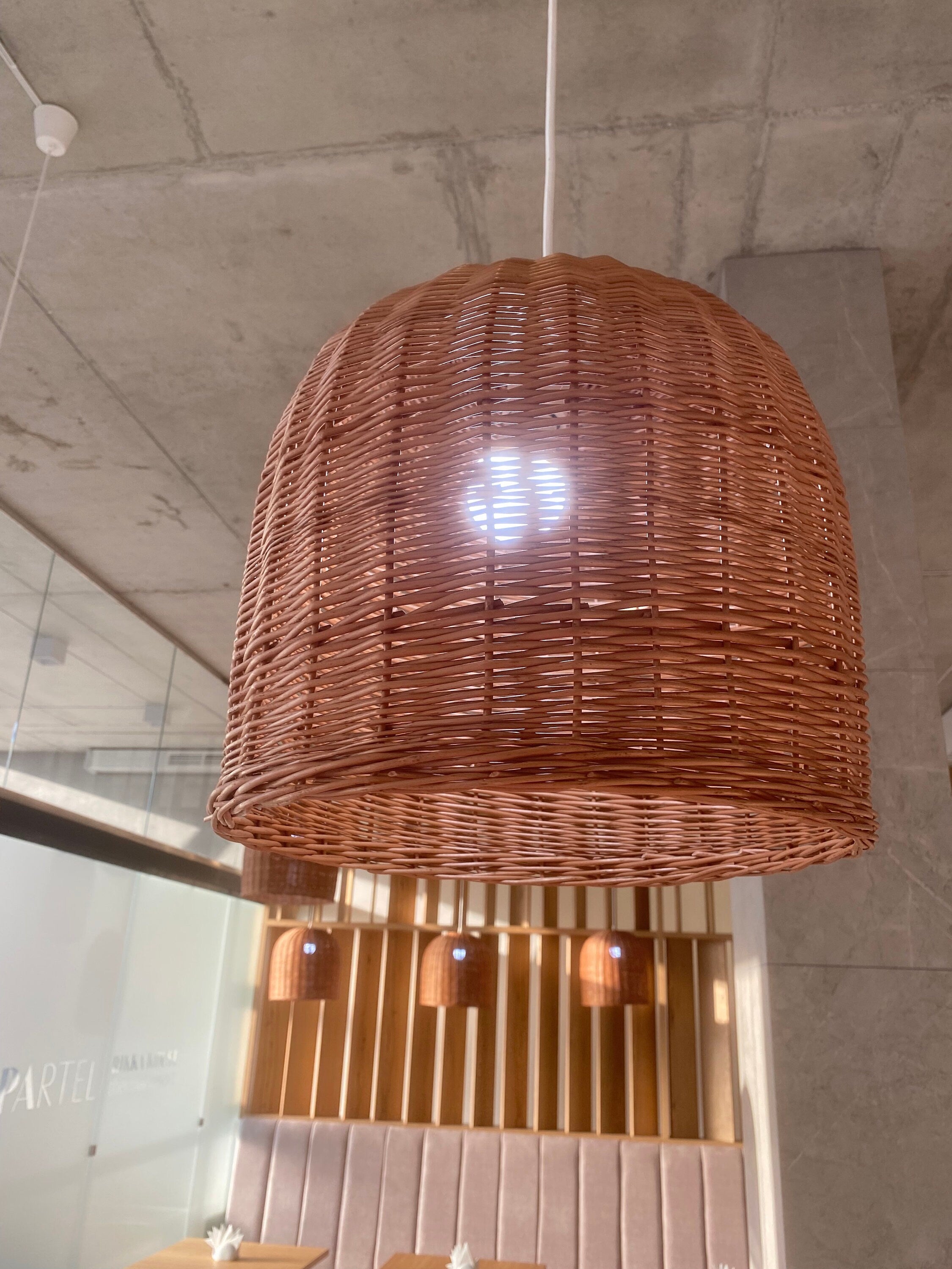 Pendant Light, Ceiling Light Shade, Pendant Light Shade, Rattan Lamp Shade, Rattan Pendant Light, Woven Pendant Shade