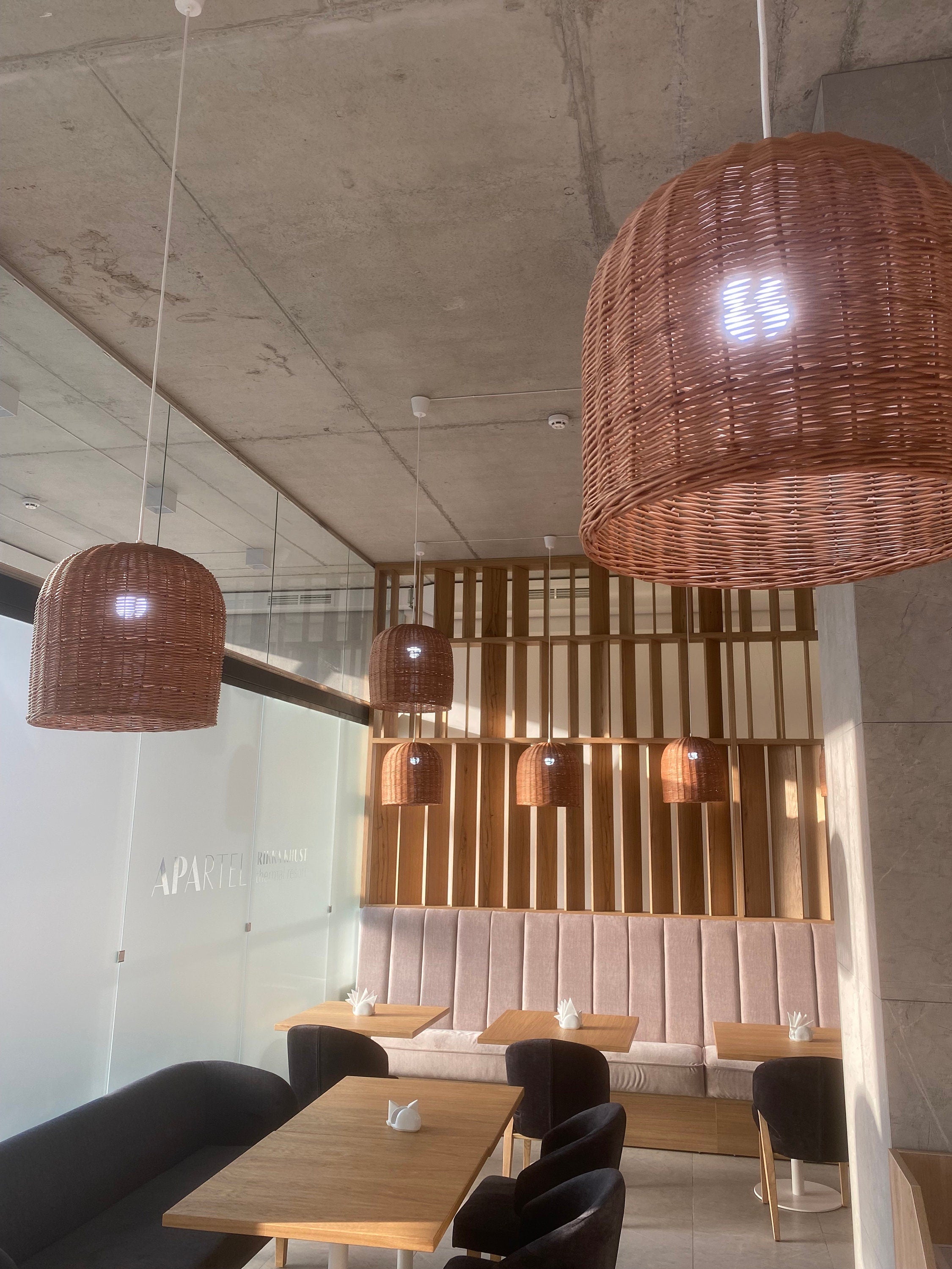 Pendant Light, Ceiling Light Shade, Pendant Light Shade, Rattan Lamp Shade, Rattan Pendant Light, Woven Pendant Shade