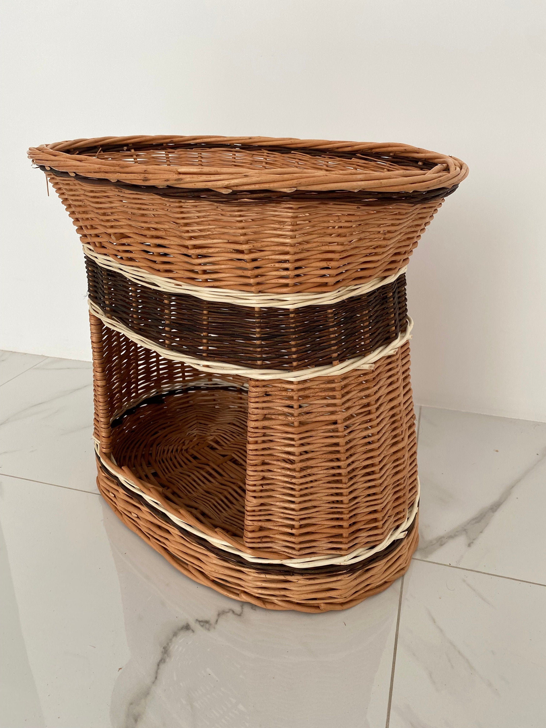 Wicker Pet Carrier, Pet Basket, House for animals