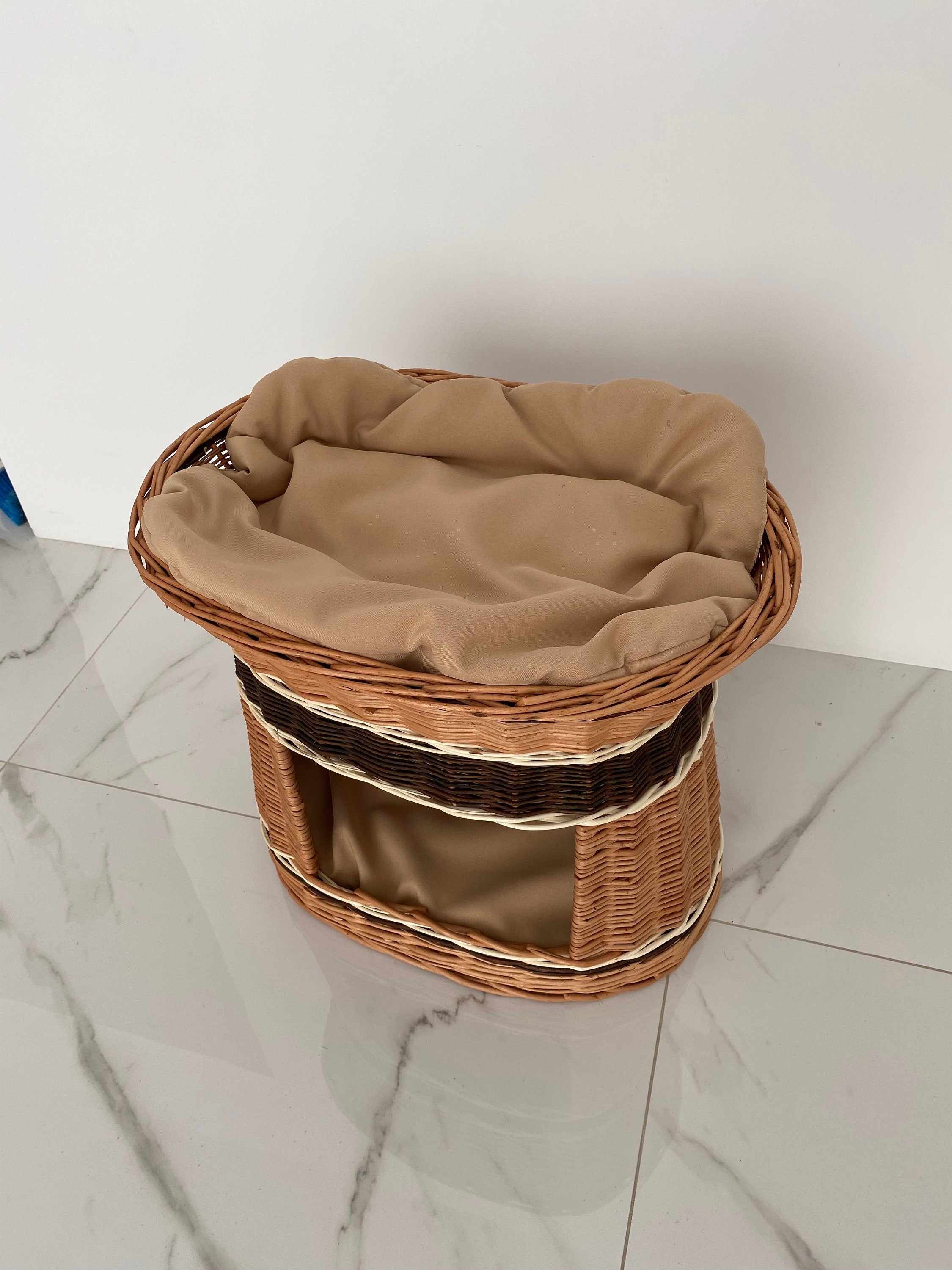 Wicker Pet Carrier, Pet Basket, House for animals