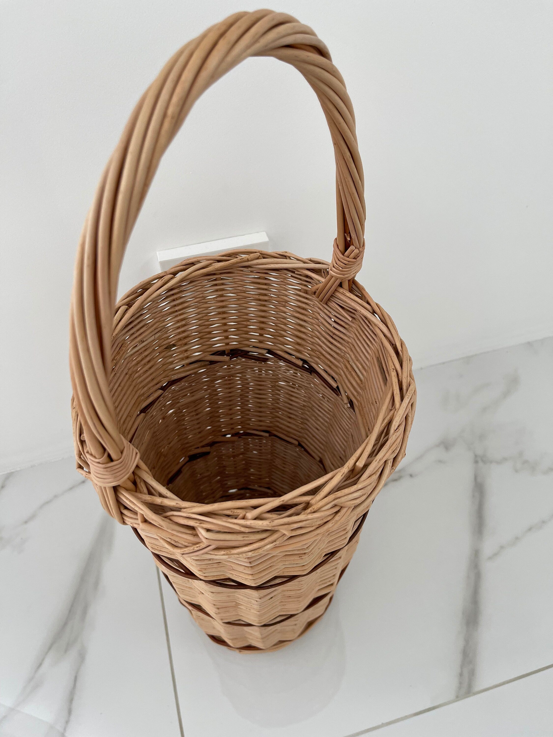 Umbrella Holder, Umbrella Wicker Stand, Walking Stick Holder, Umbrella Stand, Hallway Organizer