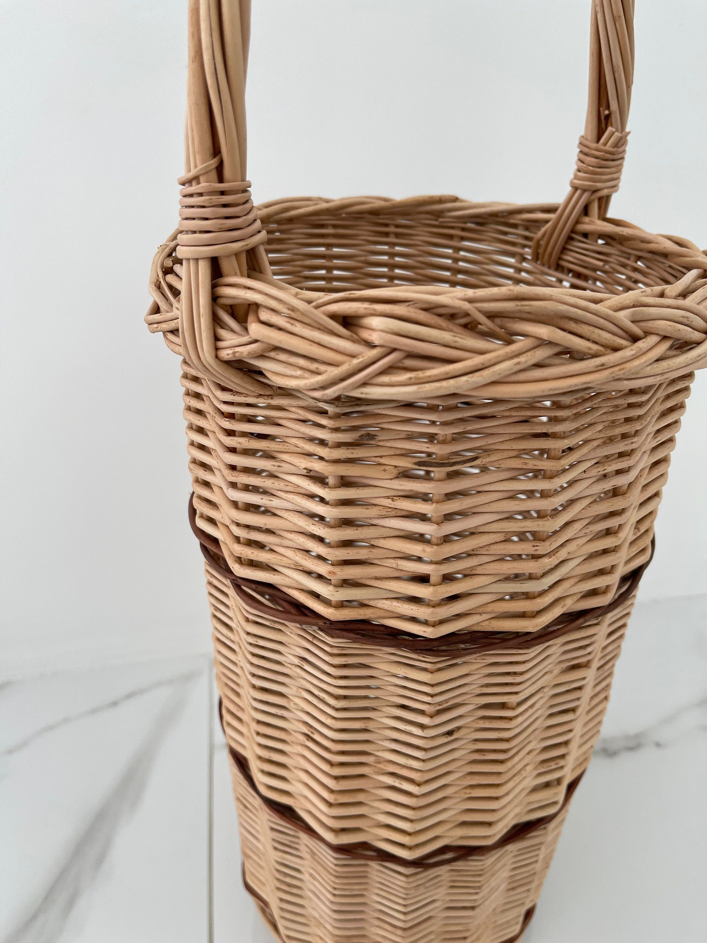 Umbrella Holder, Umbrella Wicker Stand, Walking Stick Holder, Umbrella Stand, Hallway Organizer
