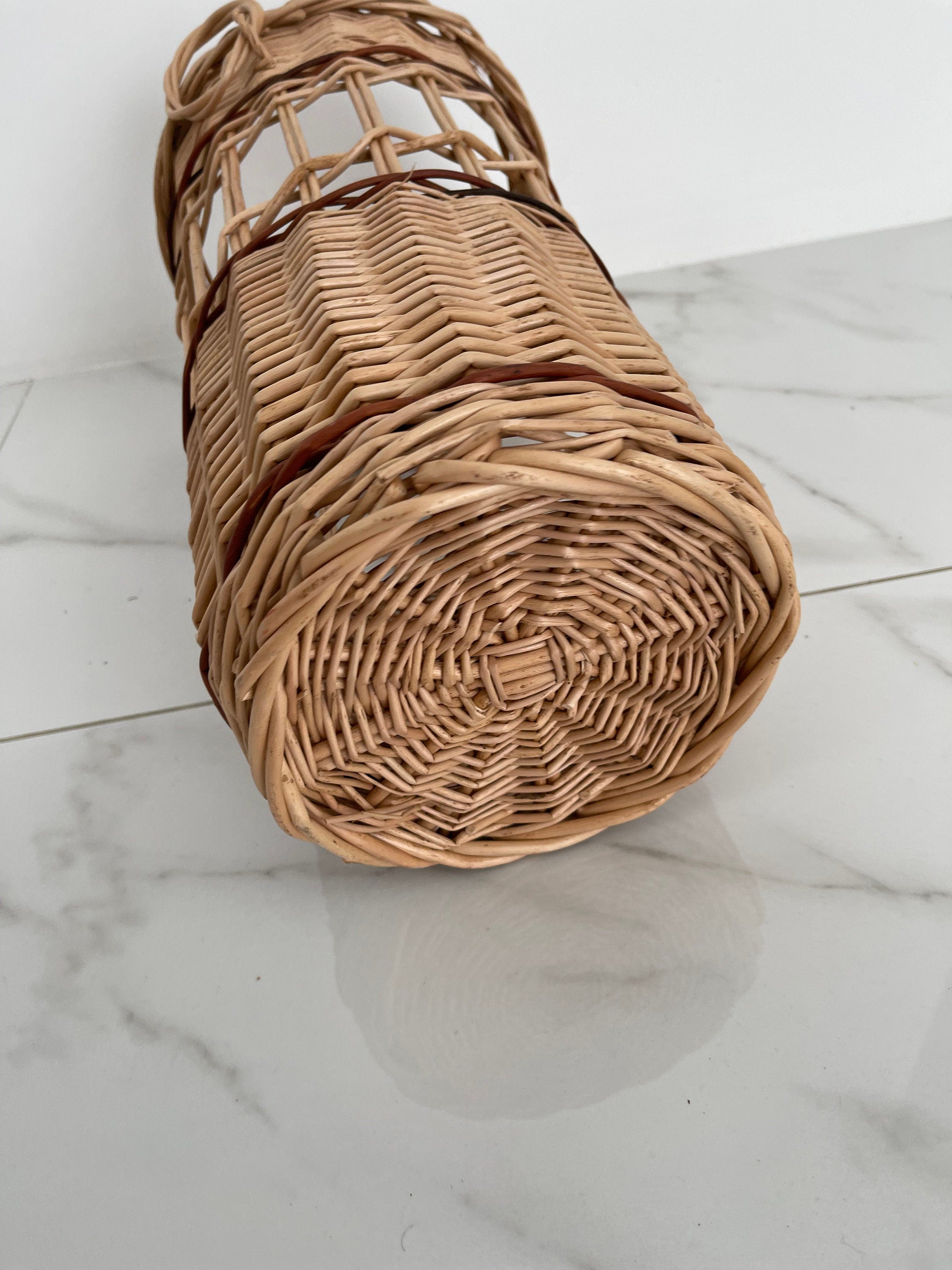 Umbrella Holder, Umbrella Wicker Stand, Walking Stick Holder, Umbrella Stand, Hallway Organizer