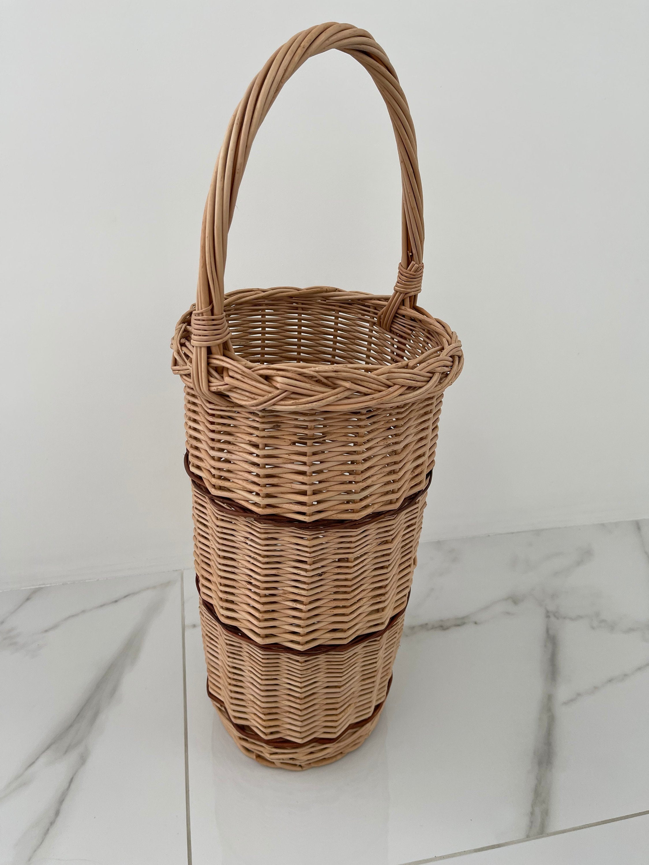 Umbrella Holder, Umbrella Wicker Stand, Walking Stick Holder, Umbrella Stand, Hallway Organizer