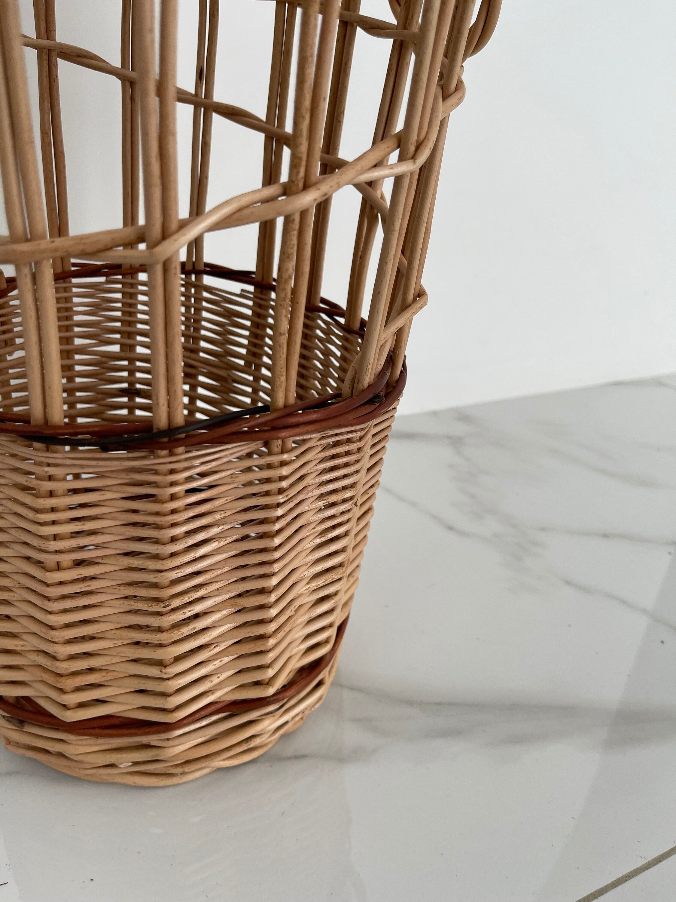Umbrella Holder, Umbrella Wicker Stand, Walking Stick Holder, Umbrella Stand, Hallway Organizer
