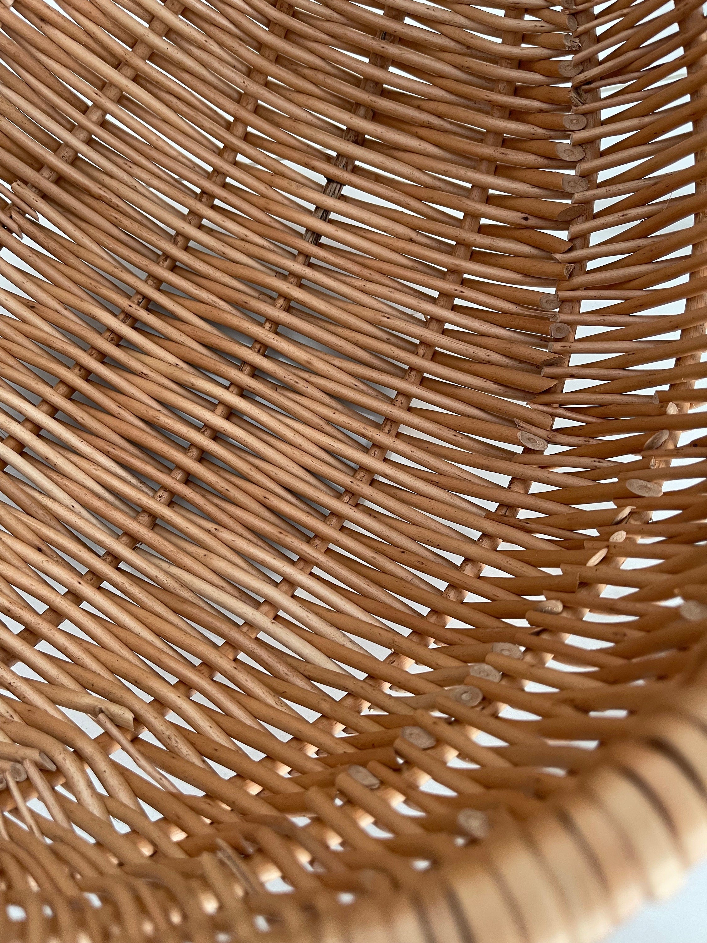 Natural Market Basket, Easter Basket, Eco friendly market Basket, Picnic basket, Wicker basket, Storage basket