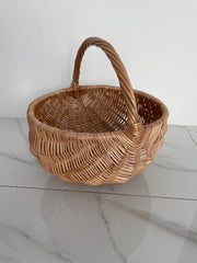 Natural Market Basket, Easter Basket, Eco friendly market Basket, Picnic basket, Wicker basket, Storage basket