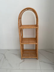 38/56/69 inch height rattan shelf, Wicker Shelf, Storage shelf, Bookshelf, Plant shelf, Rattan shelf