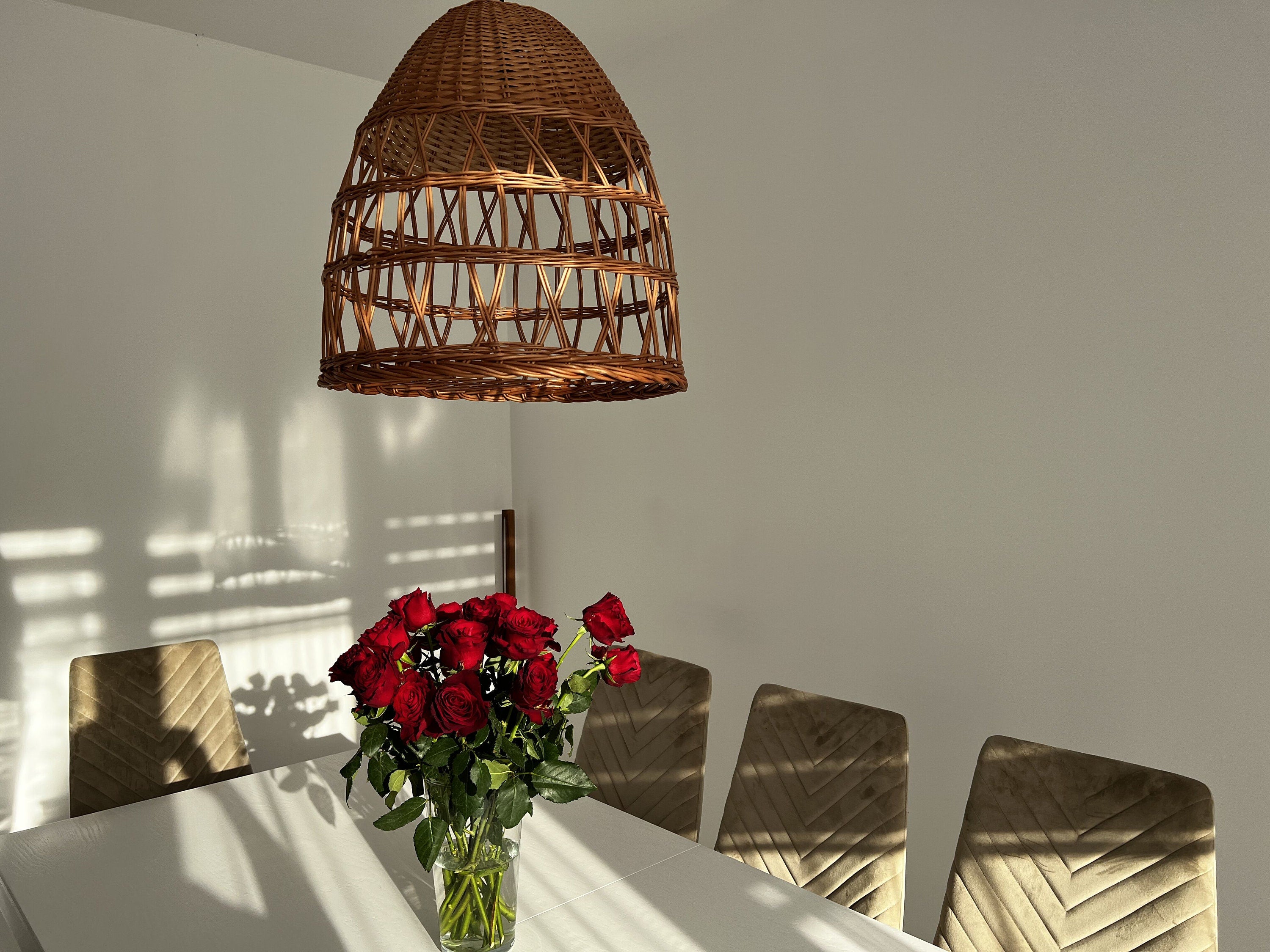 Pendant light, Rattan Lamp Shade, Bamboo Light Fixture, Wicker Lampshade, Bamboo Lampshade, Rattan Lampshade, Rattan Light Fixture