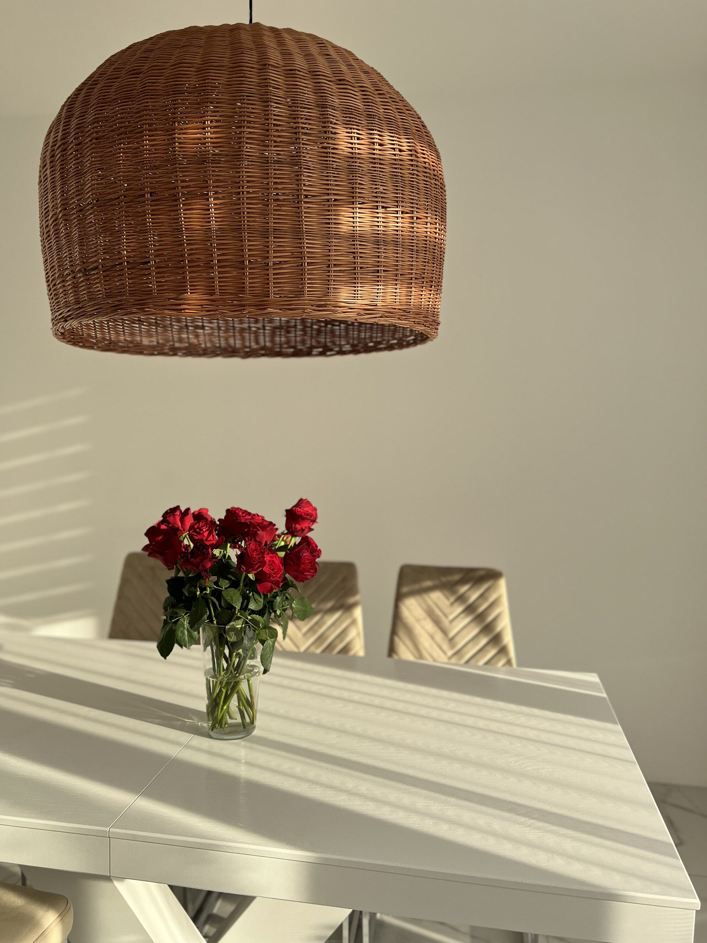 Handmade Pendant Light, Kitchen Lighting,Handmade Rattan Lamp Shade, Wicker Pendant Light Shade, Bedside Lamp, Kitchen Island Light Fixture