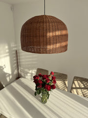 Kitchen Light Fixture, Kitchen Lighting,Handmade Rattan Lamp Shade, Wicker Pendant Light Shade, Bedside Lamp