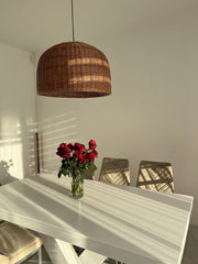 Kitchen Light Fixture, Kitchen Lighting,Handmade Rattan Lamp Shade, Wicker Pendant Light Shade, Bedside Lamp