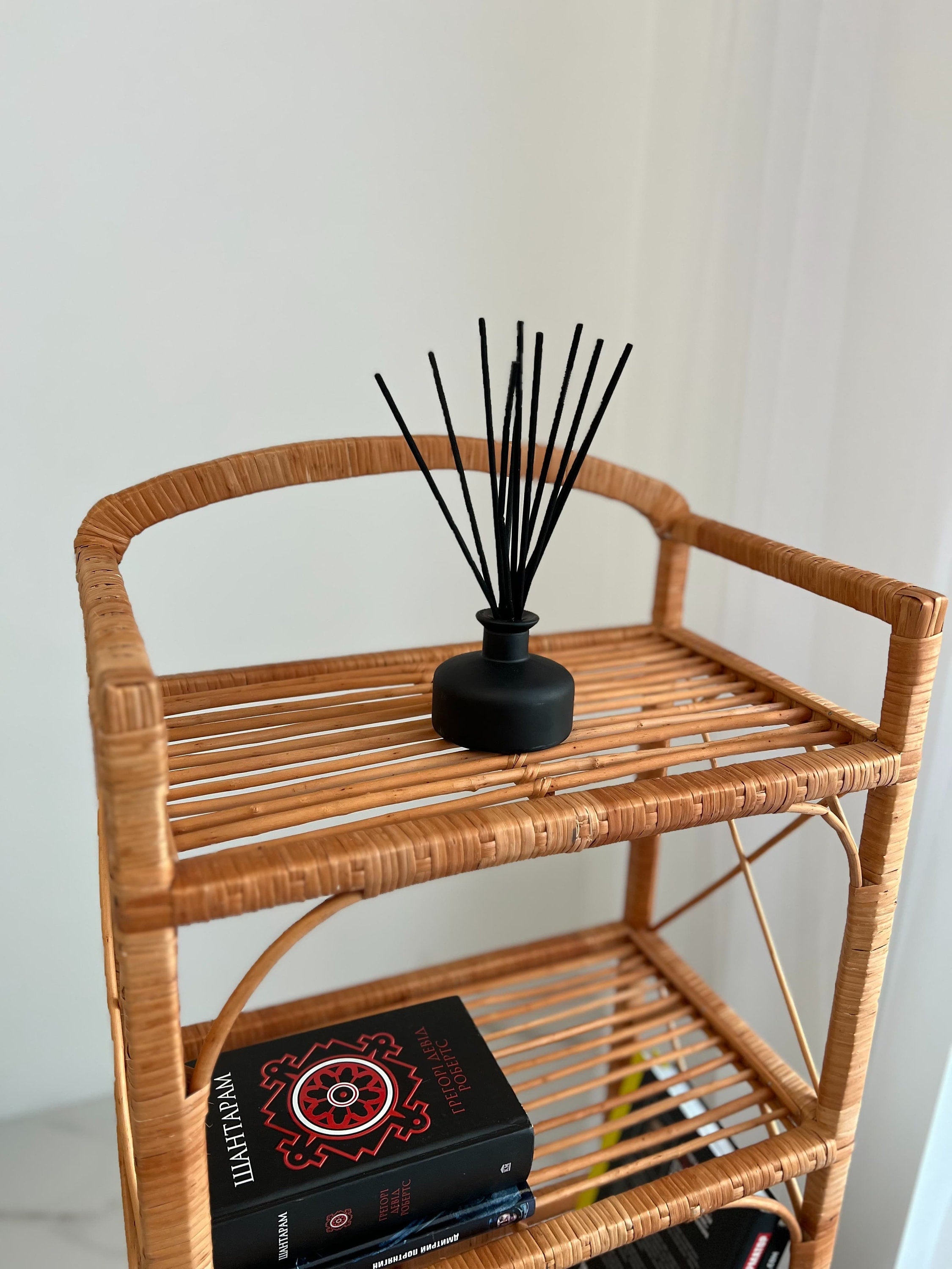 Boho shelf, Bohemian Furniture, Wicker Patio, Rack Bookshelf Storage, Shelf Plant, Shelf Boho Decor, Rattan Shelf, Room Decor Boho
