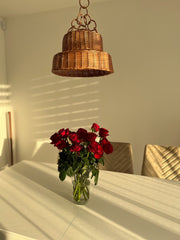 Lighting pendant, Wood pendant light, Pendant lighting, Pendant light, Dining room lighting, Hanging pendant light