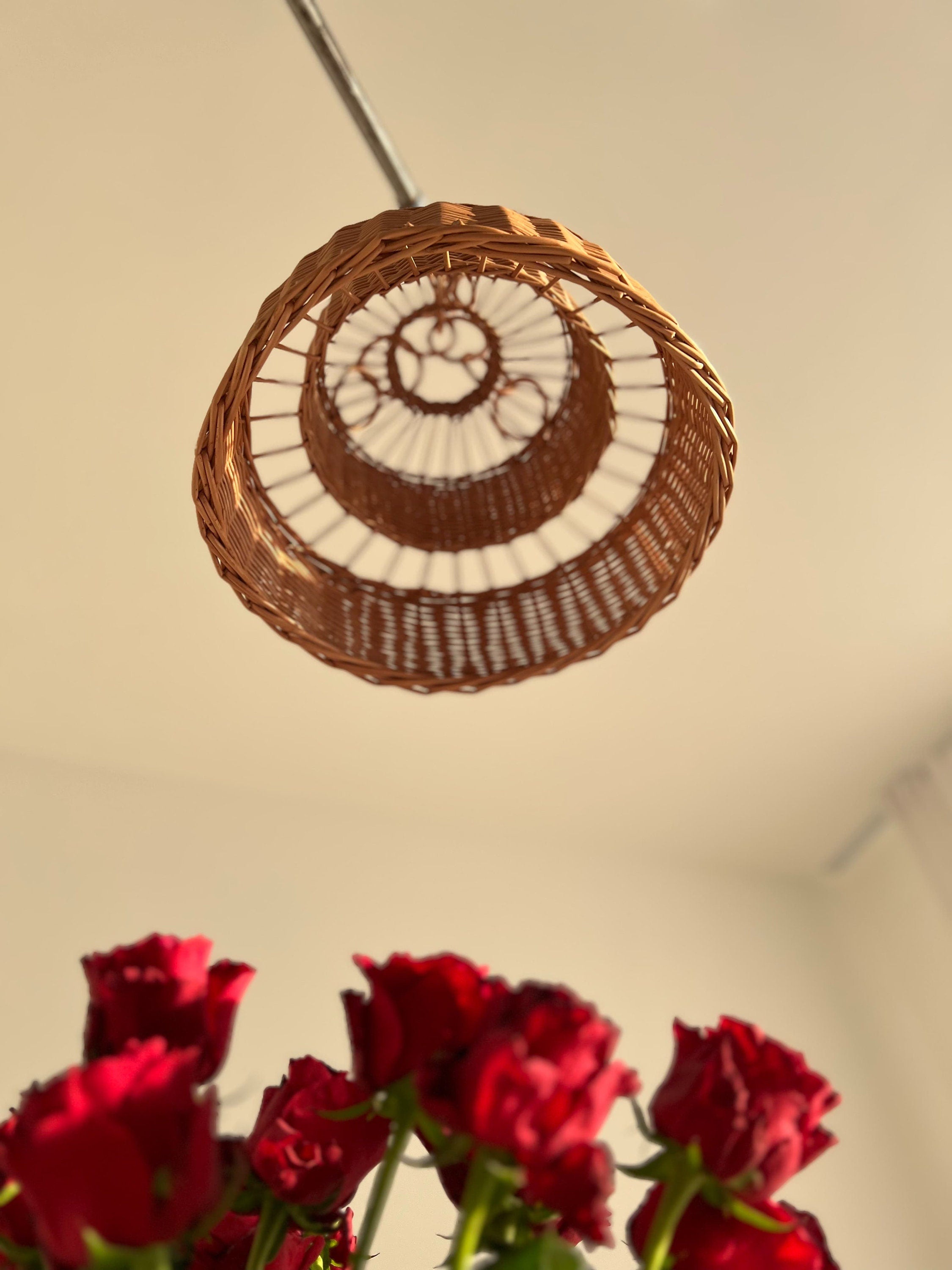 Lighting pendant, Wood pendant light, Pendant lighting, Pendant light, Dining room lighting, Hanging pendant light