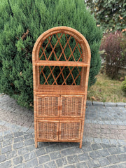 Wicker Shelf, Storage shelf, Bookshelf, Plant shelf, Rattan shelf